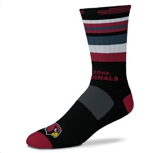 NWT Arizona Cardinal Crew Socks L